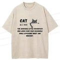 Unisex Cat T-Shirt with Japanese Art