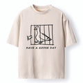 Japanese Washed Cotton T-Shirt for Daily Wear