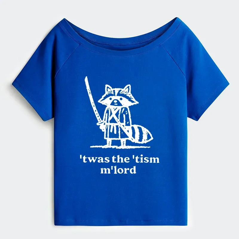 Japanese Raccoon Samurai Streetwear Tee