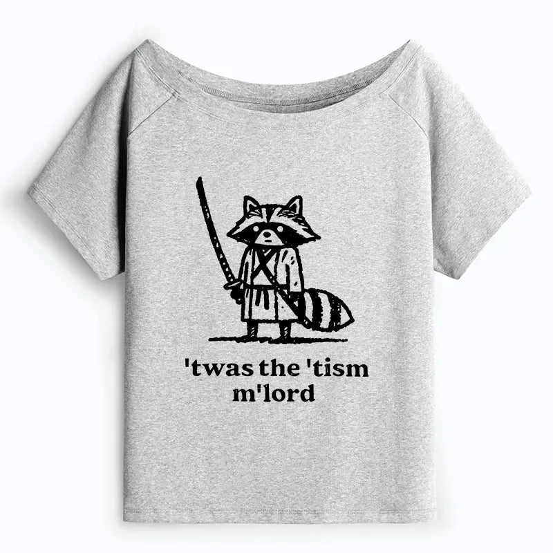 Japanese Raccoon Samurai Streetwear Tee