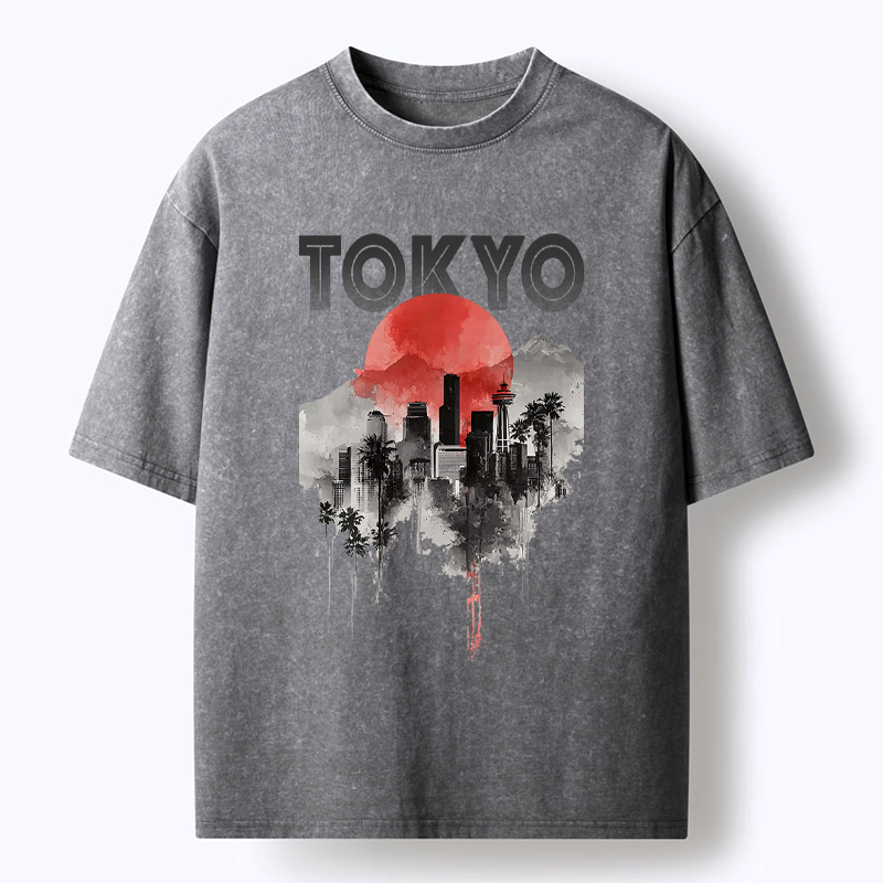Soft cotton Japanese t-shirt on sale