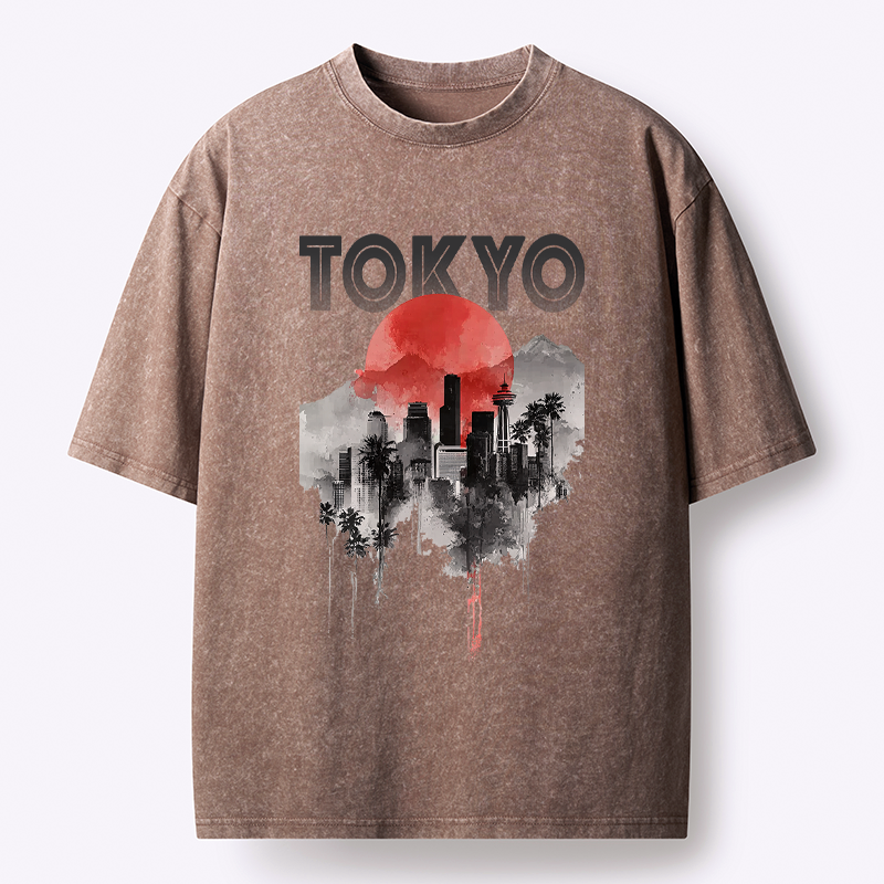 Soft cotton Japanese t-shirt on sale