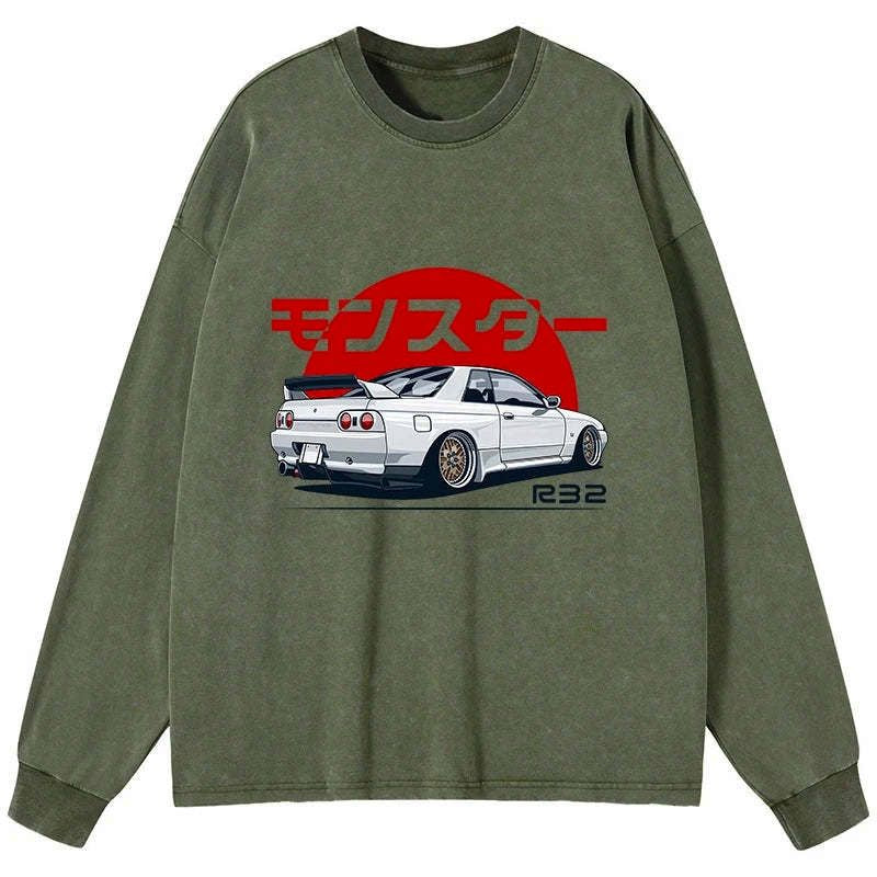 Japanese Monster Long Sleeve for Daily Wear