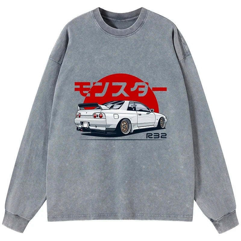 Japanese Monster Long Sleeve for Daily Wear
