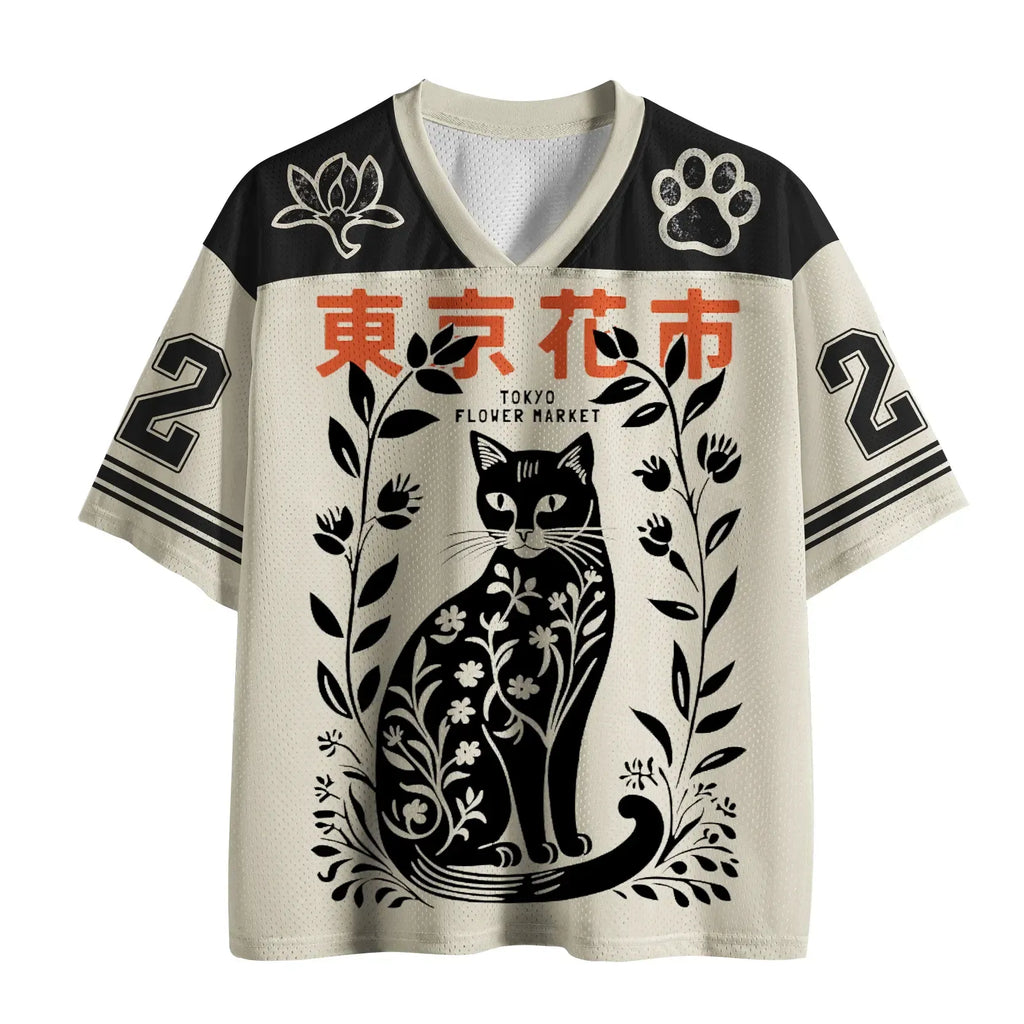 Kyoto-Lion Tokyo Flower Market Mesh Jersey