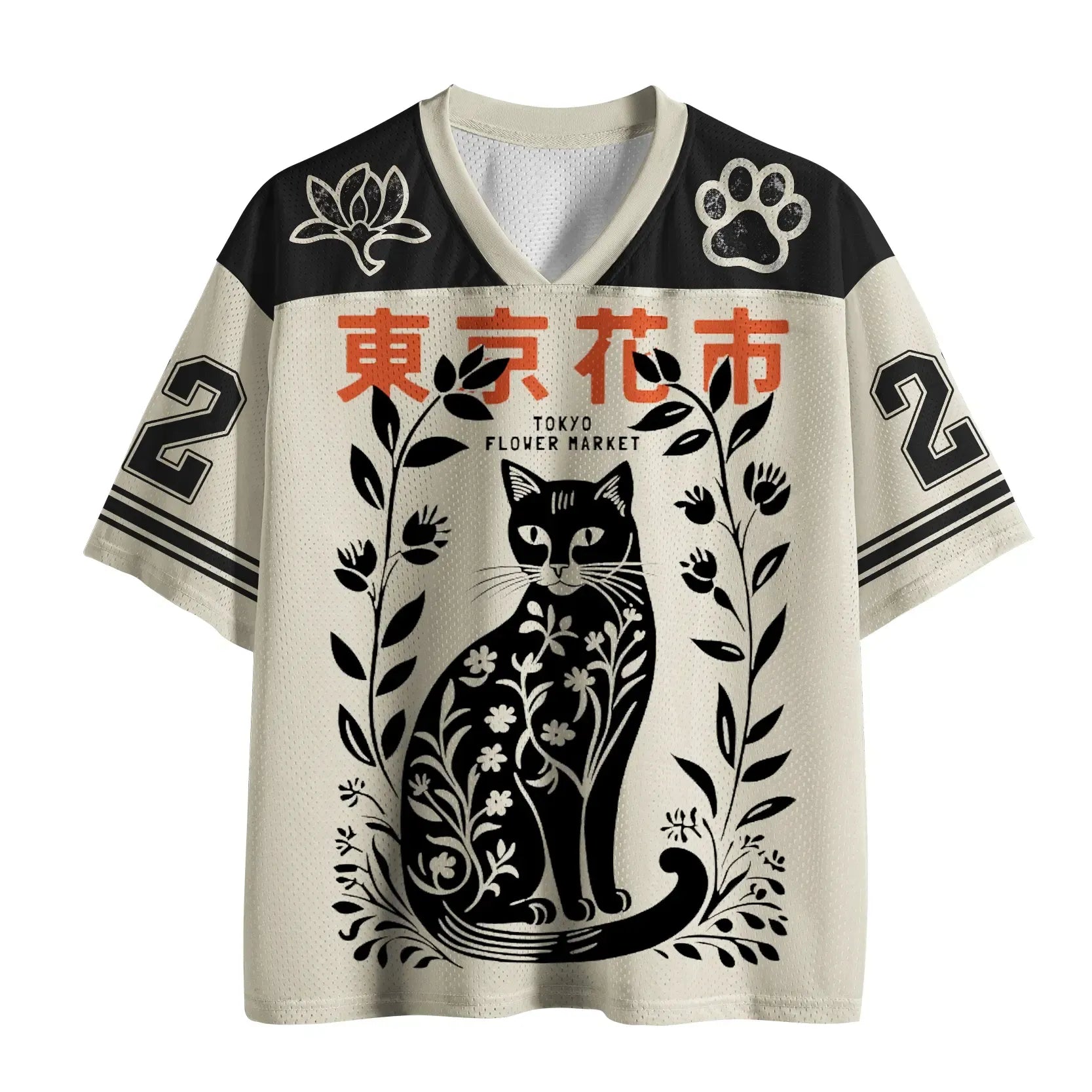 Kyoto-Lion Tokyo Flower Market Mesh Jersey