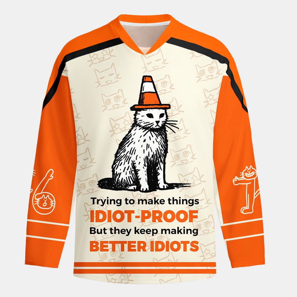 Kyoto-Lion IDIOT-PROOF Long-Sleeve Hockey Jersey