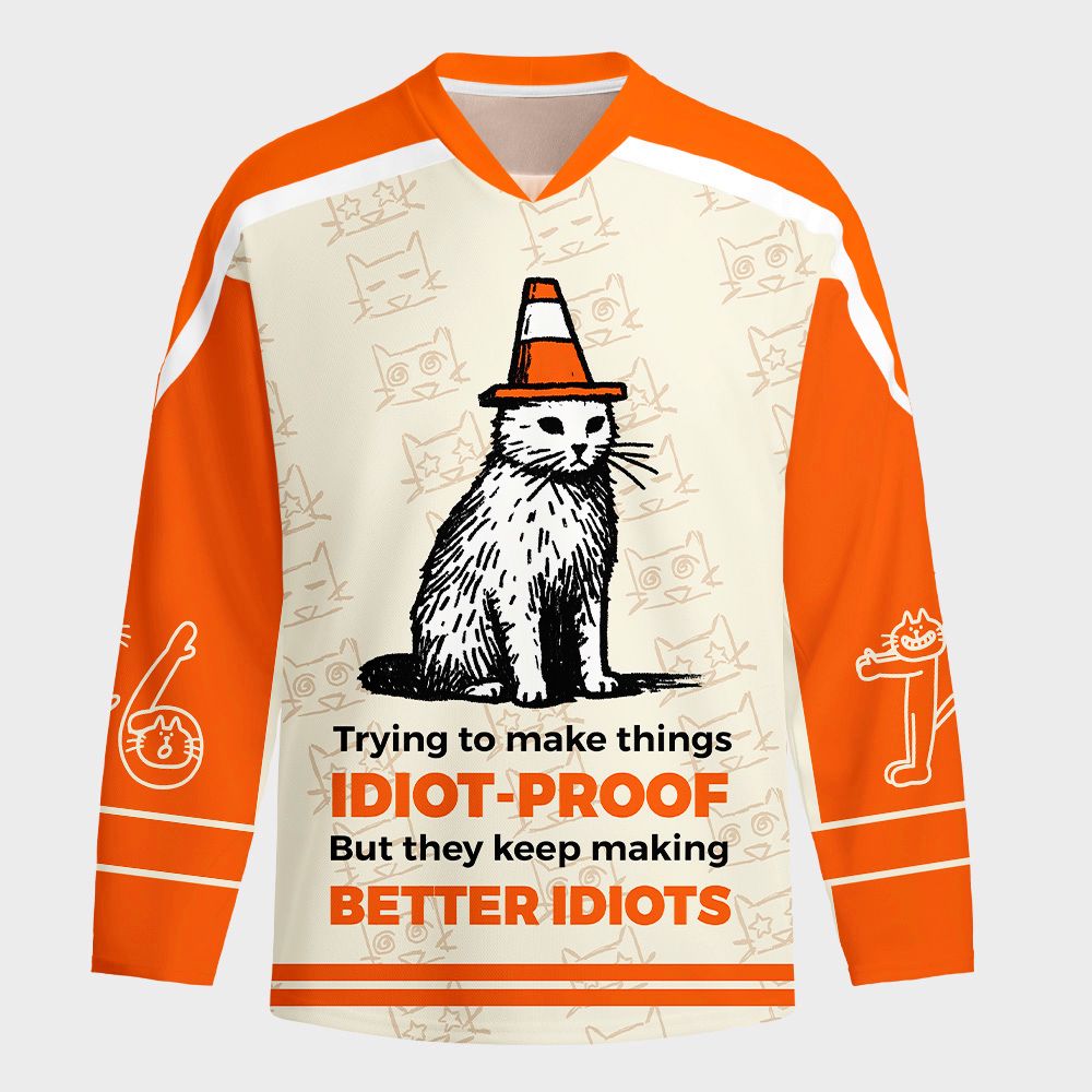 Kyoto-Lion IDIOT-PROOF Long-Sleeve Hockey Jersey