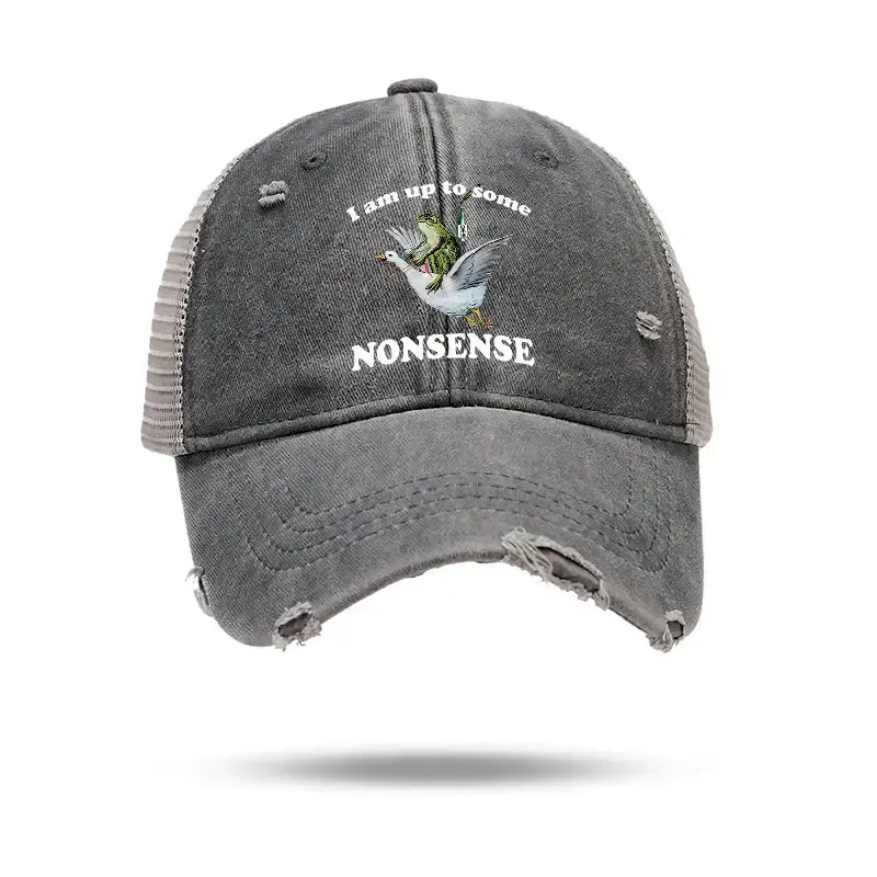 Japanese Washed Trucker Cap for Summer