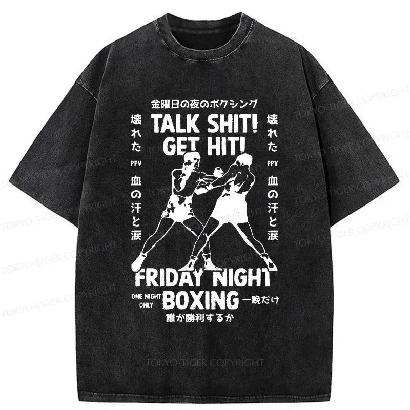 Vintage Washed T-Shirt for Streetwear