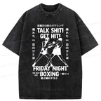 Vintage Washed T-Shirt for Streetwear
