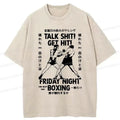 Kyoto-Lion Friday Night Boxing Washed T-Shirt