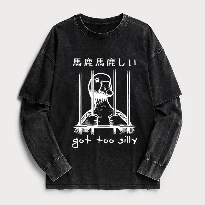 Japanese Washed T-Shirt for Daily Wear