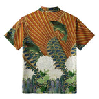 Kyoto-Lion Geisha Among The Chrysanthemums Hawaiian Shirt