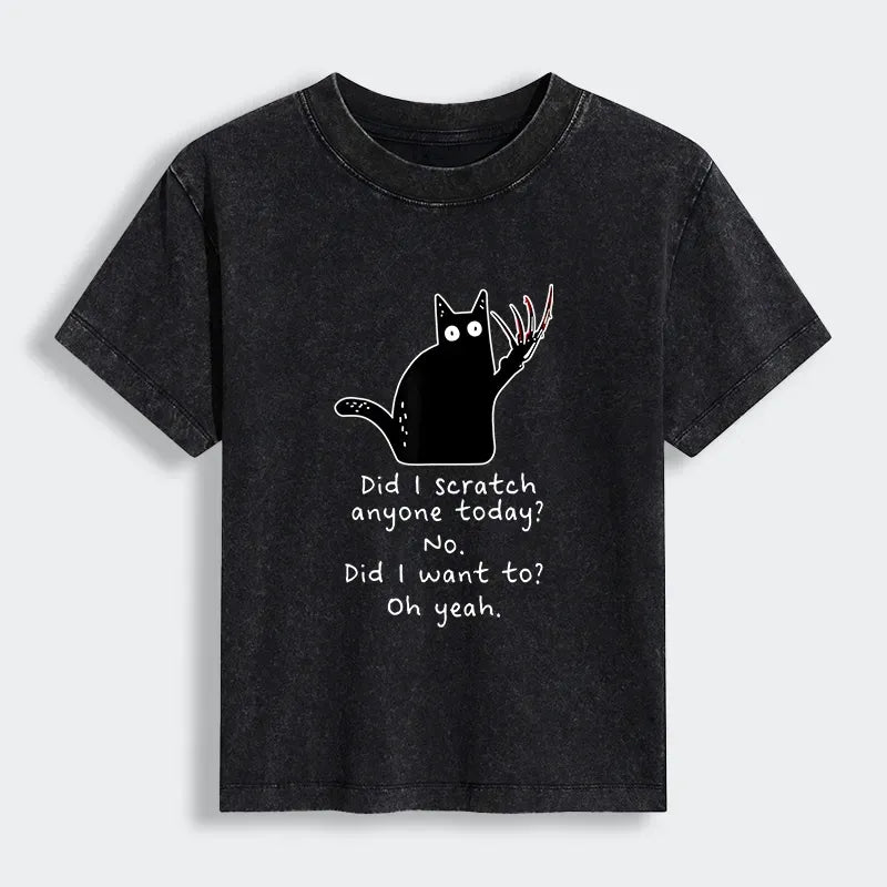Japanese Cat T-Shirt for Women