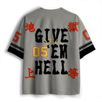 Japanese Lion Mesh Jersey for Sports