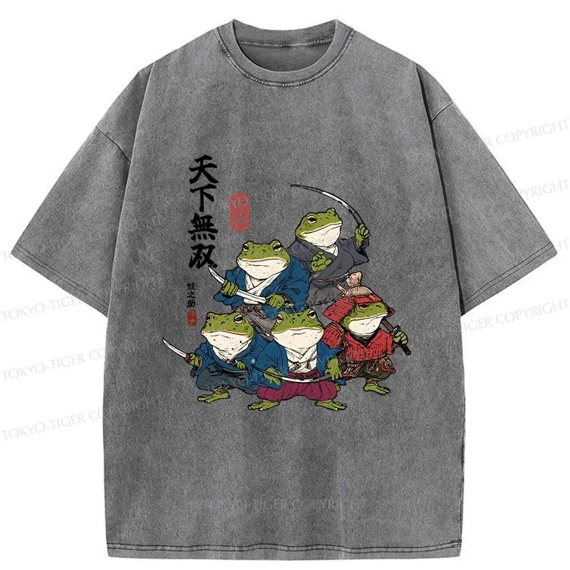Unisex Cotton Samurai T-Shirt Gift for Him
