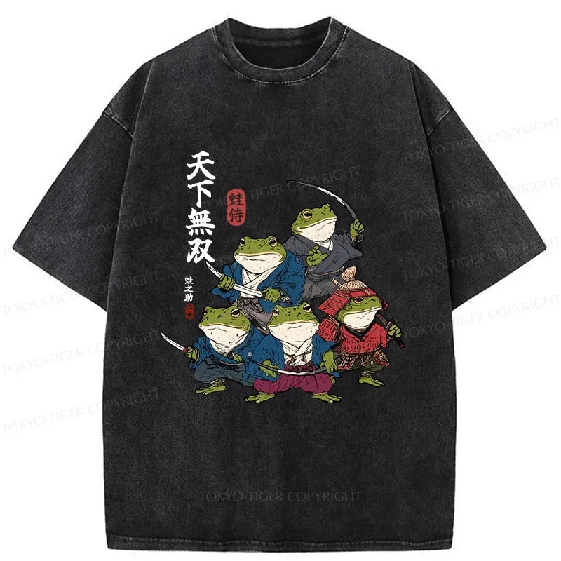 Unisex Cotton Samurai T-Shirt Gift for Him
