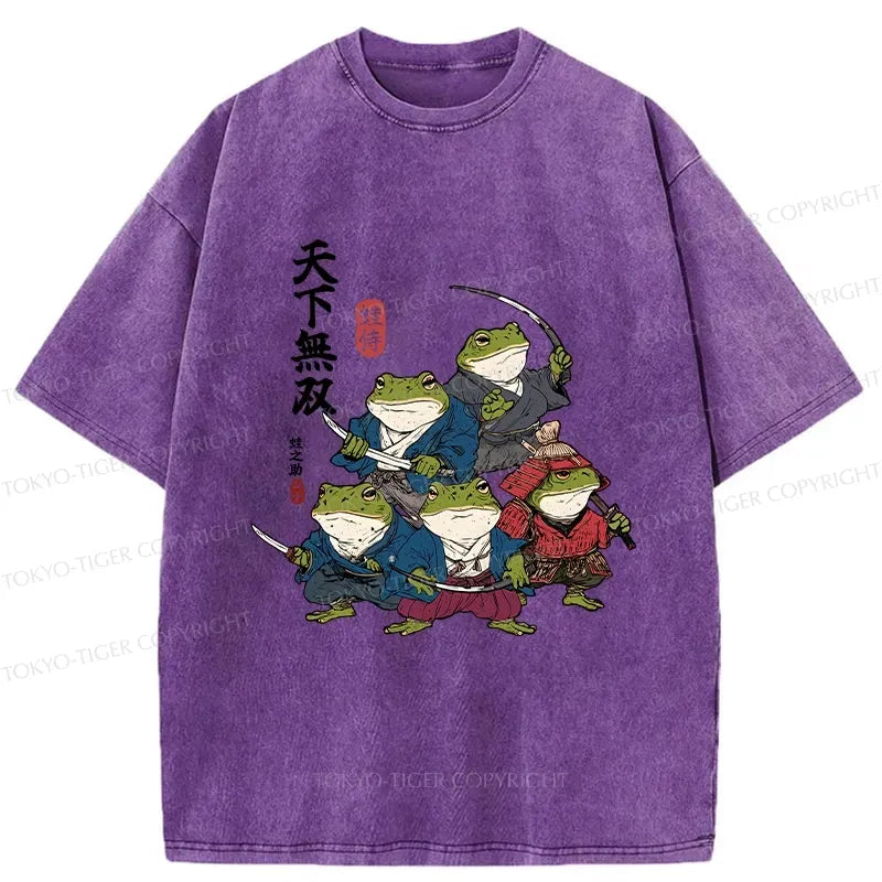 Unisex Cotton Samurai T-Shirt Gift for Him