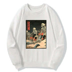japanese skeleton sweatshirt best seller