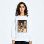 kyoto lion skeleton sweatshirt unisex