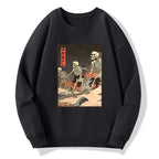 japanese skeleton sweatshirt best seller