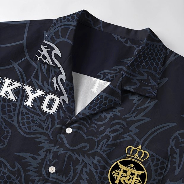 Kyoto-Lion Rise Of The Dragon Aloha Hawaiian Shirt