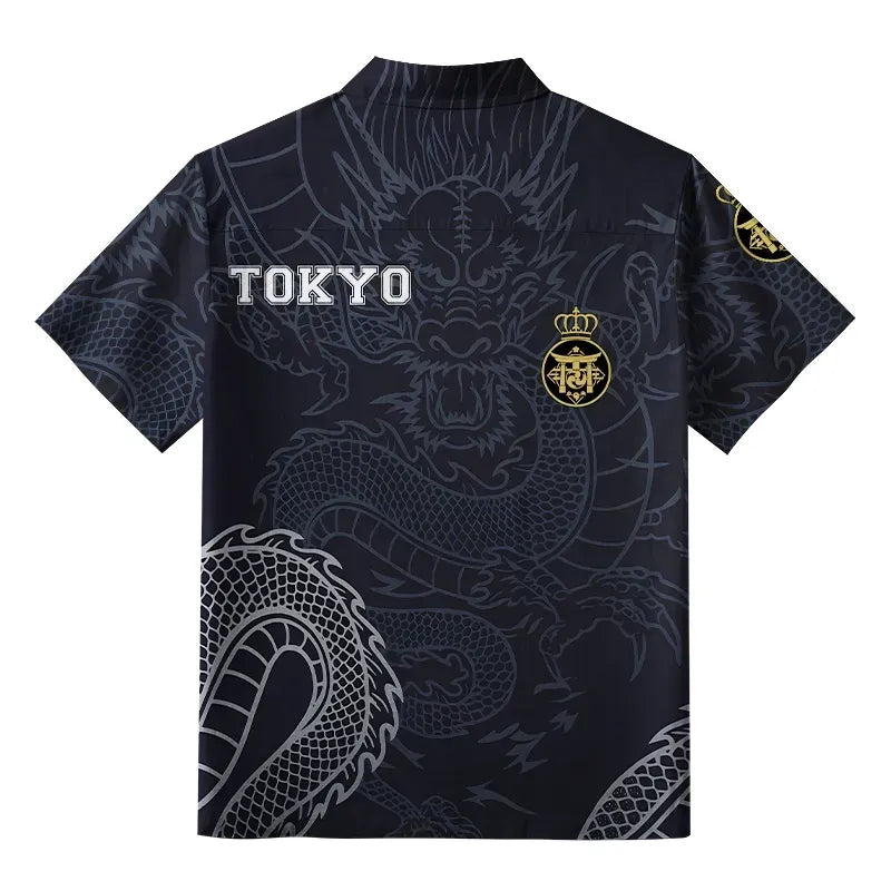 Vintage Ukiyo-e Hawaiian Shirt for Vacation