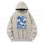 Kyoto Lion vintage art hoodie for gift