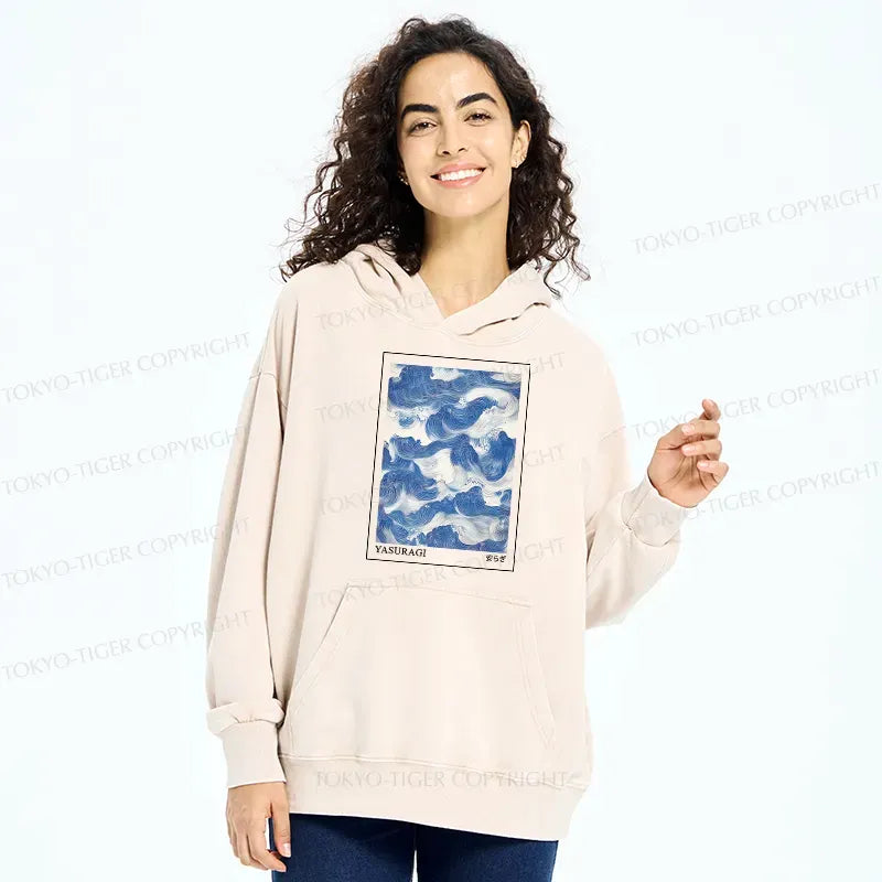 Kyoto Lion vintage art hoodie for gift