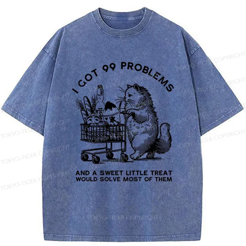 Japanese Cat T-Shirt for Daily Wear