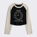Trendy Japanese Raglan T-Shirt for Summer