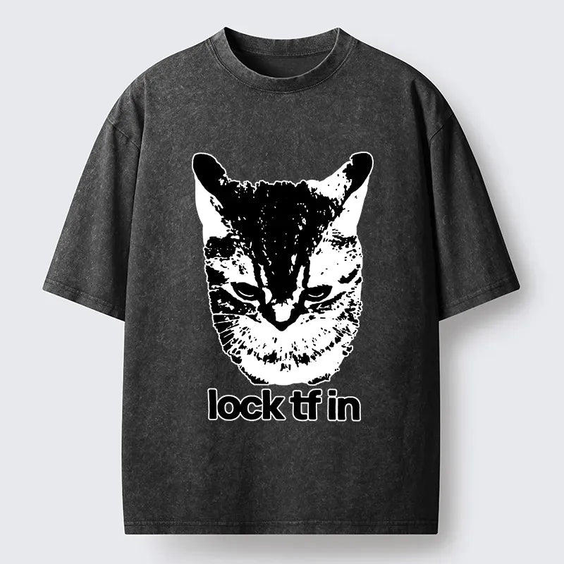 Serious Cat Meme T-Shirt for Japan Fans