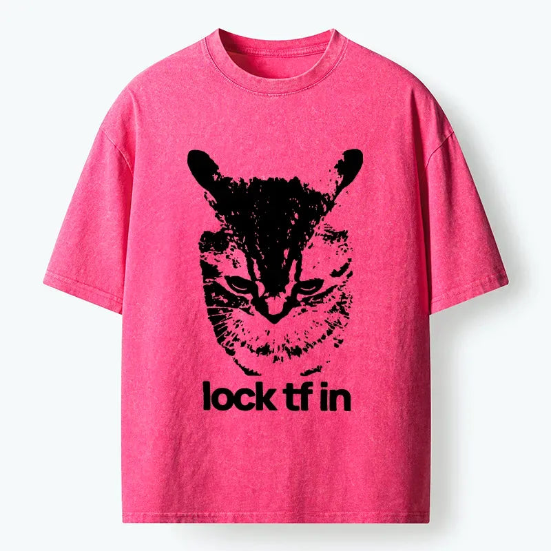 Kyoto-Lion Japanese Cat T-Shirt On Sale