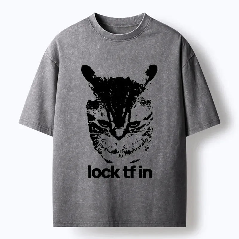 Serious Cat Meme T-Shirt for Japan Fans