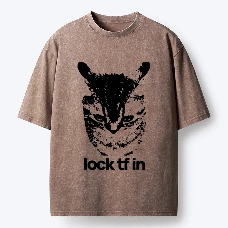 Kyoto-Lion Japanese Cat T-Shirt On Sale