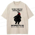 Japanese Vintage Mothman T-Shirt for Daily Wear