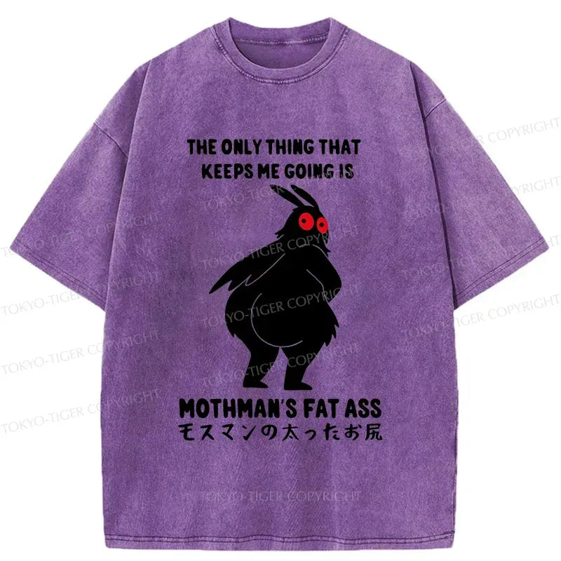 Japanese Vintage Mothman T-Shirt for Daily Wear