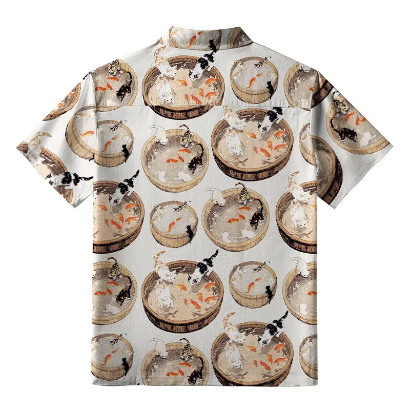 japanese aloha shirt for vacation