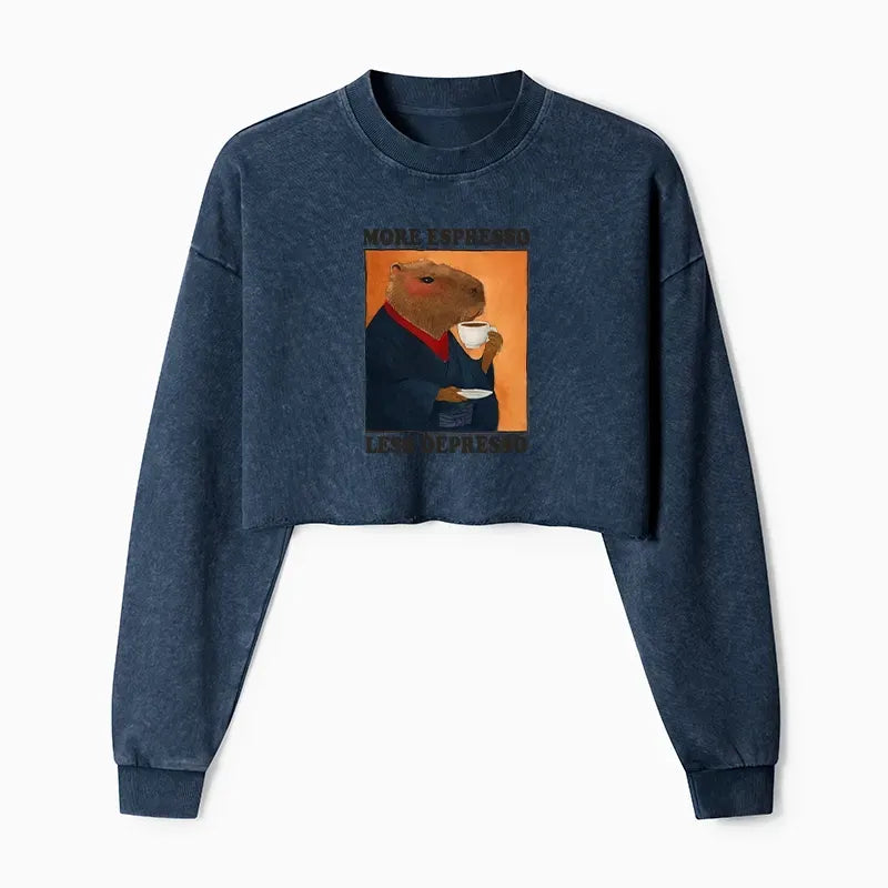 Japanese Style Capybara Sweatshirt for Summer