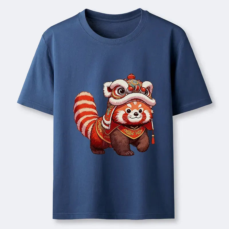 Japanese Raccoon Lion Dance Unisex T-Shirt