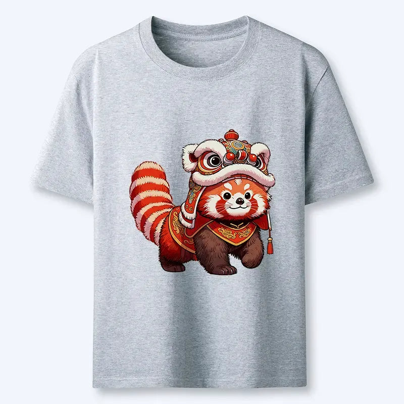 Japanese Raccoon Lion Dance Unisex T-Shirt