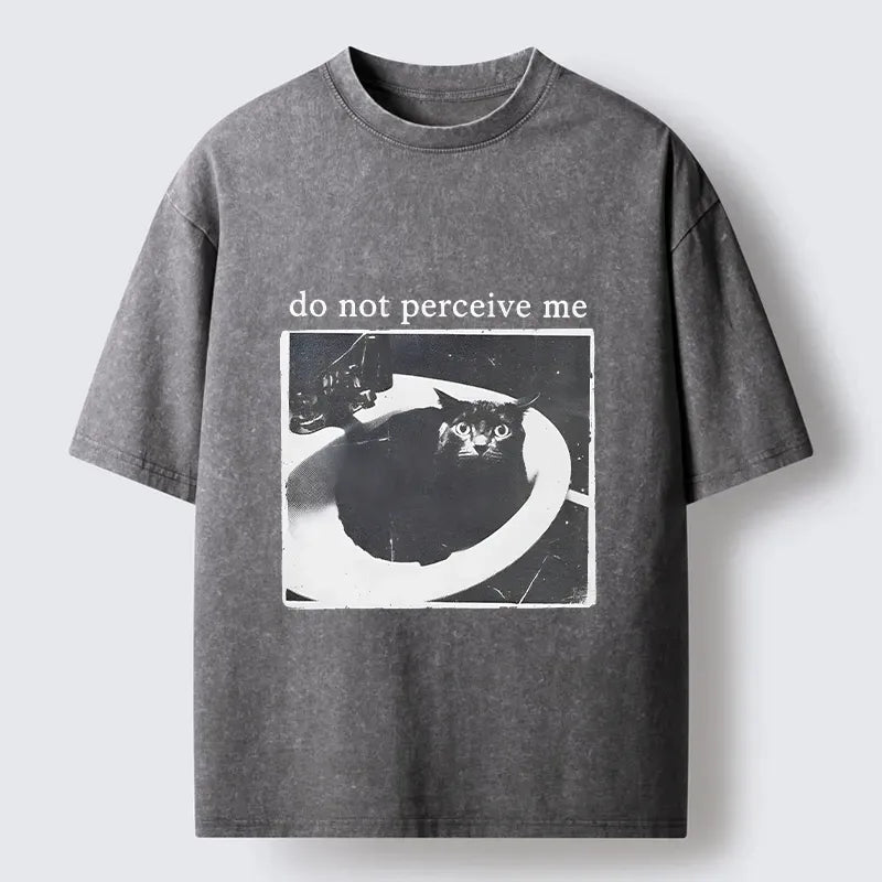 washed cat tee for summer casual style
