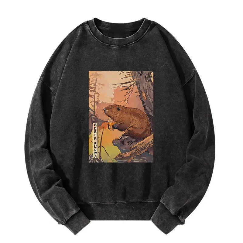 japanese washed sweatshirt best seller