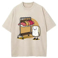 Kyoto-Lion Sushi Selection Hat Washed T-Shirt