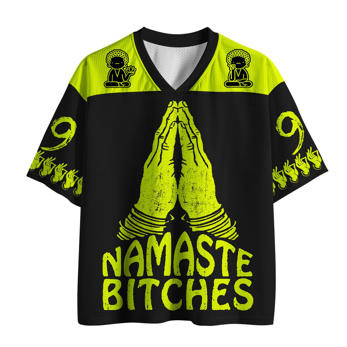 Kyoto-Lion Zen Vibes Only Mesh Jersey