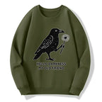 japanese crow sweatshirt trending gift idea