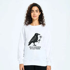 vintage japanese crow hoodie best seller