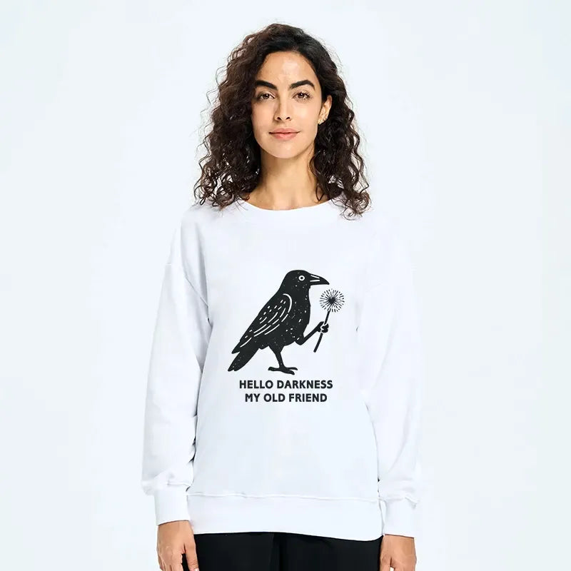vintage japanese crow hoodie best seller
