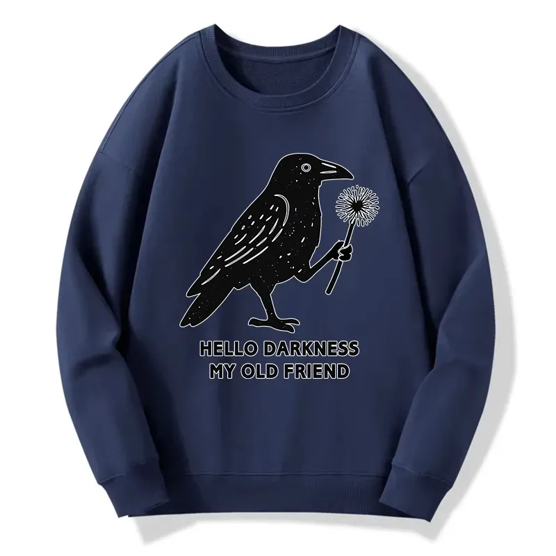 Kyoto-Lion My Old Friend The Crow Classic Sweatshirt